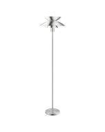 ALLEGRA-FL FLOOR LAMP 1 X E27 240V SATIN CHROME 22709