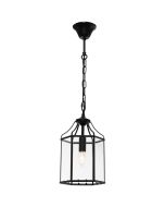 Arcadia Black One Light Pendant Light