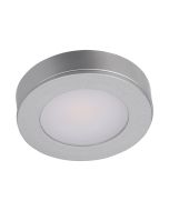 Astra 3.6 Watt 12V Round LED Cabinet Light Silver / Warm White - 21280	