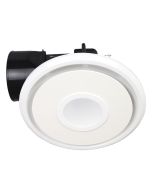 Mercator Emeline-II 240 Small Round Bathroom Exhaust Fan with 10W LED