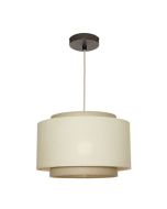 BERN1PMBGE, BERN 1LT PENDANT MEDIUM BEIGE