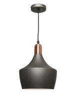  Bevo 1lt Pendant Copper BEVO1PCOP Cougar Lighting