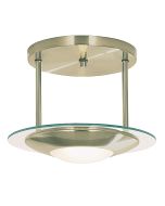 Suspended Button Ceiling Light Brass 150W BI8607-AB Superlux