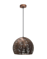 BOTANICA Bohemian Embossed Dome Shape Pendant Lights - BOTANICA03