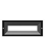 WALL LED 240V RECD Dark Grey Rect BRICK0003 Cla Lighting