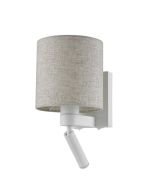 WALL INTERNAL S/M ES Adj Matt WH Reading Light BRIGHTON02 Cla Lighting