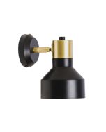 Mercator Brodie Wall Lamp -MW7211BLK