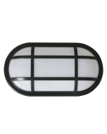 BULK Oval LED Exterior Bulkhead Lights with Optional Cage IP65- BULK12