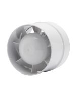 Mercator Omega 12W Wall Exhaust Fan White-BWE261WH