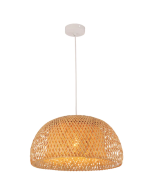 CANASTA Natural Bamboo Finish Pendant Light- CANASTA2