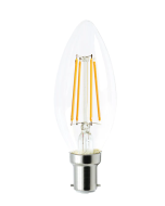 Candle LED Filament Dimmable Globes Clear Diffuser (4W)- CF42DIM