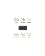 DC WALL CONTROLLER TO SUIT DC CEILING FANS 60110