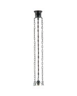 Standard 3 Chain & Cloth Cord Suspension - Chrome