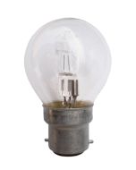 CLA LIGHTING HALOGEN GLOBE SBC FANCY ROUND 28W CLEAR 2800K  CLAHAFR28WSBCCL