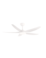 AMARI 56" DC 5 BLADES CEILING FAN 24W DIM CCT LED - WHITE - 21725/05