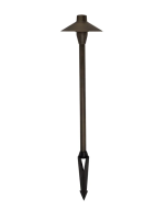 COOLIE: Exterior Coolie Rustic Antique Brass Spike Lights IP54 COOLIE01