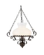 Della Traditional Pendant Light in Bronze