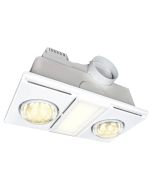 SUPERNOVA-II 2+1 CCT LED LIGHT 3-IN-1 BATHROOM MATE - WHITE - 20748/05