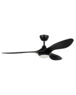 MALTA 52" DC 12W LED 3 BLADE CEILING FAN -BLACK- 21843/06