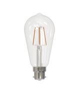 Filament 7.5W B22 5000K DIMMABLE LED ST64 CLEAR 205967