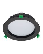 Deco 20 Watt Dimmable Round LED Downlight Black / Tri Colour DALI - 21595