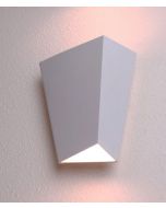 WALL INTERNAL Angled Up/Down S/M CITY LED SAND WH DELHI Cla lIghting