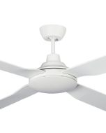 Discovery II 48" 4 Blade ABS Ceiling Fan Only White MDF124W