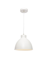 DOME1PWHT, Pendant Light, Cougar Lighting, Dome Collection