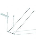 Bibox System, Ceiling Mount End Support Clear EB9110 Superlux