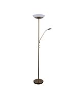 EDEN-FL M&C FLOOR LAMP DIM 240V ANTIQUE BRASS 22500