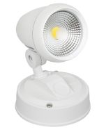 Seculite IP54 Single Spotlight 5000K White - 203025 