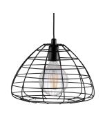 Esk 1 Light Pendant Black - 84883003