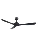 JUNO 56'' DC CEILING FAN NO LIGHT BLACK