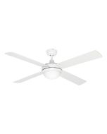 Caprice 1200 Ceiling Fan with B22 Light white