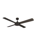 Luna 1300mm Ceiling Fan (FC550134BK) Black Mercator Lighting