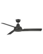 AIRVENTURE 52'' AC CEILING FAN NO LIGHT BLACK