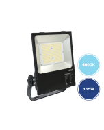 MarVelite Pro IP66 Commercial/Industrial Floodlight 4000K Black - 273184 