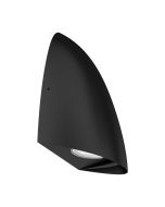 FINN-8 FIN SHAPE 8W WB IP65 240V TRIO BLACK  22655