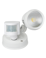 Seculite Spotlight 5000K IP54 PIR Sensor WH - 203025S