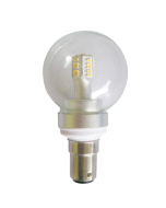 CLA LIGHTING LED GLOBE SBC FANCY RND 4W 3000K CLR 300D FR4