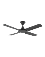 FRESCO 4 BLADE 52" DC IP66 CEILING FAN BLACK 60080