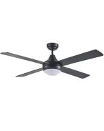 Four Seasons Link 48" Ceiling Fan with CCT LED Light Matt Black - FSL1243M