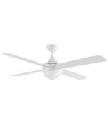 Four Seasons Link 48" Ceiling Fan with Light 2 x E27 White - FSL1244W