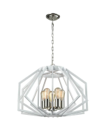 GAMBA Industrial Rustic Wide Angular Cage Pendant Lights GAMBA3