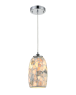 Cla Lighting Glaze Series Pendants ES 60W RED Hand Blown Glass GLAZE1