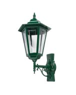 Turin Upward Wall Light Large Green - 15485	