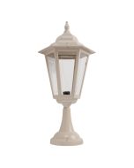 Turin Pillar Mount Light Large Beige - 15494	