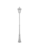 Turin Large Single Head Tall Post Light White - 15517