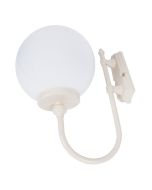 Lisbon 30cm Sphere Wall Light Beige - 15668	