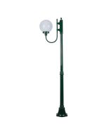 Lisbon 25cm Sphere Curved Arm Medium Post Light Green - 15701	